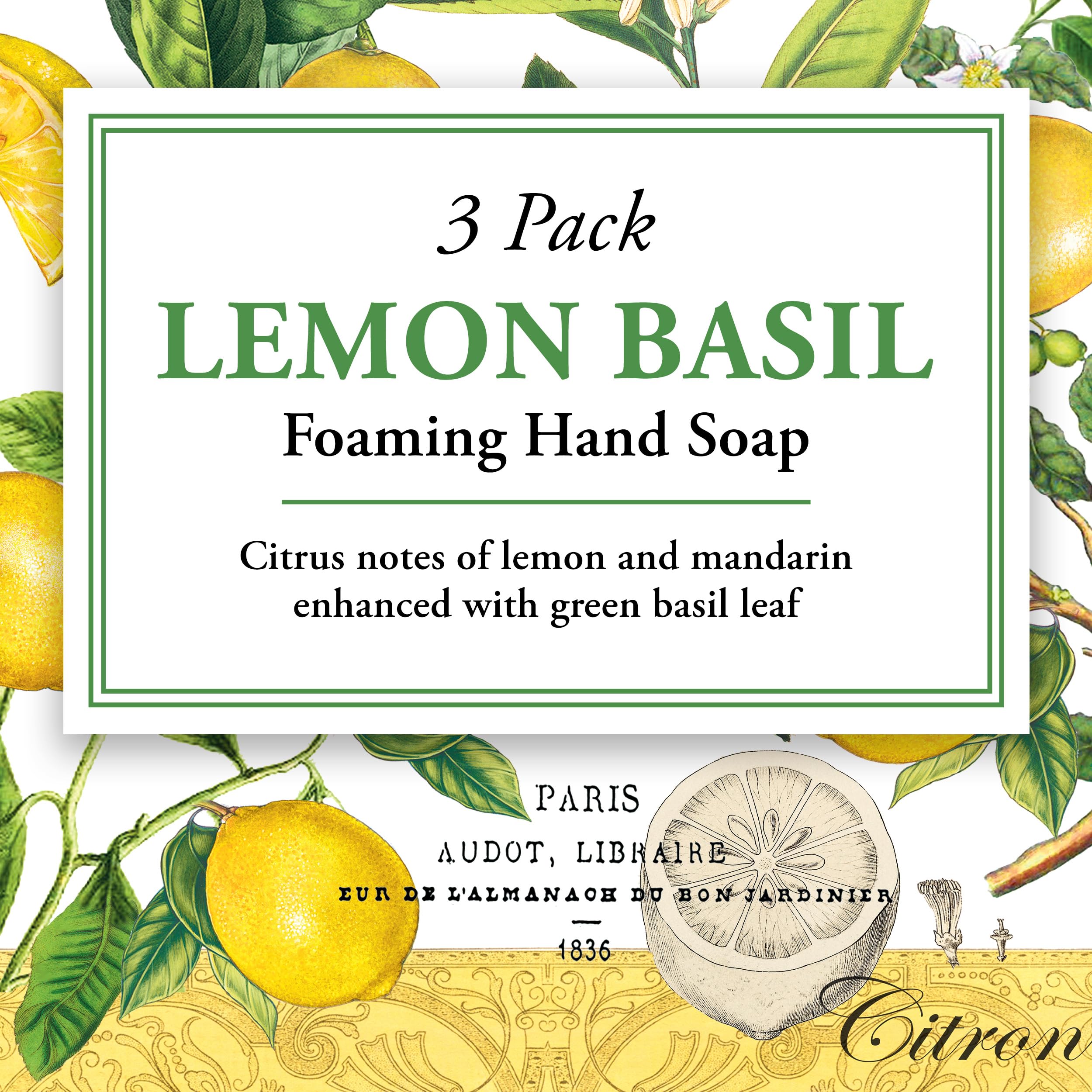 Creamy foaming lather demonstrated by Michel Design Works soap