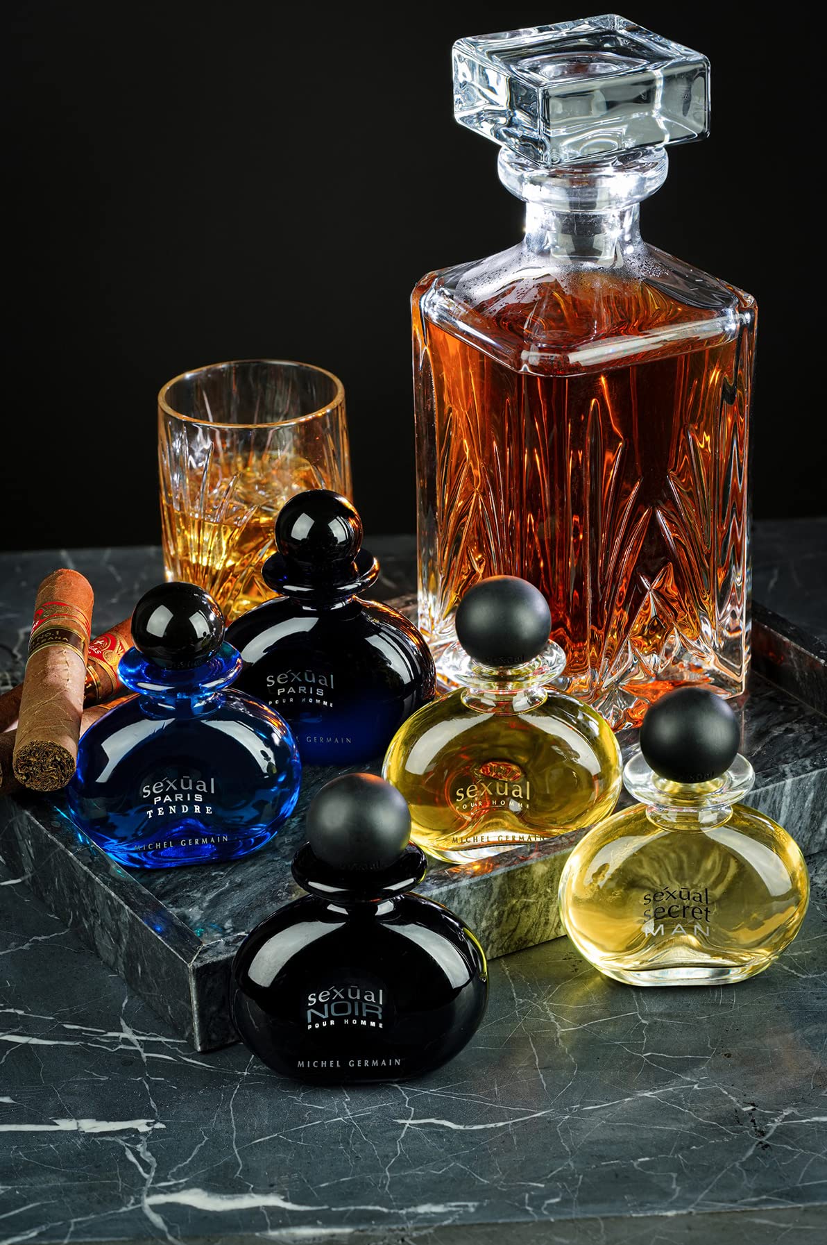 Michel Germain Sexual Steel Pour Homme notes close-up, highlighting top notes