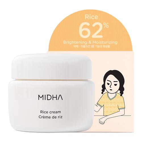 The lightweight texture of MIDHA Rice Cream glides on.