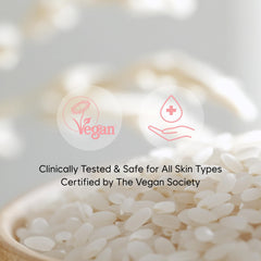MIDHA Rice Protein Serum packaging flatlay with modern design