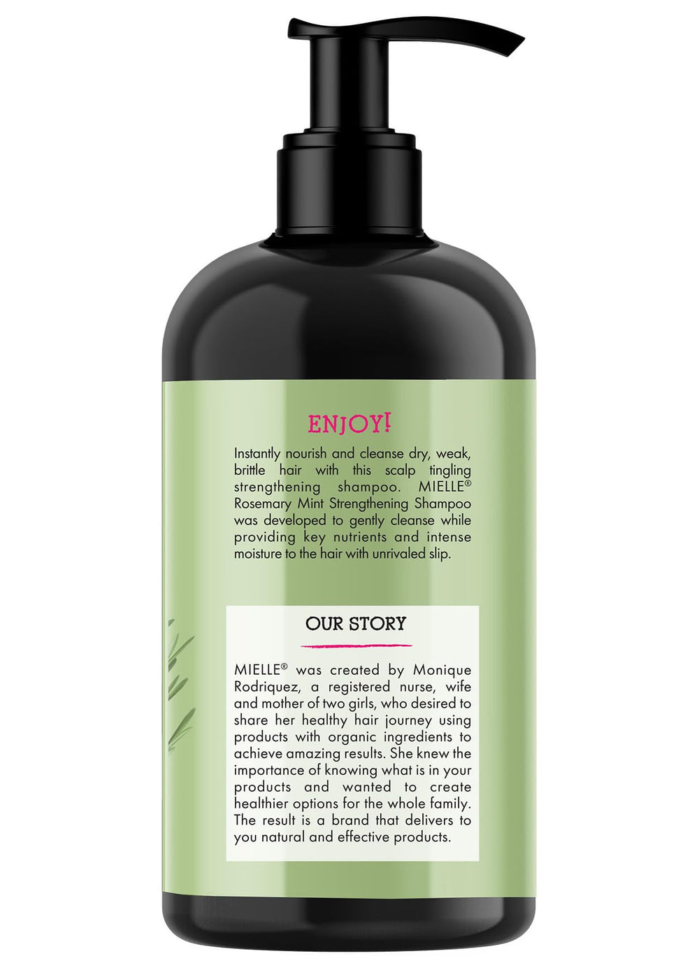 Brand overview of Mielle Organics Rosemary Mint hair care journey