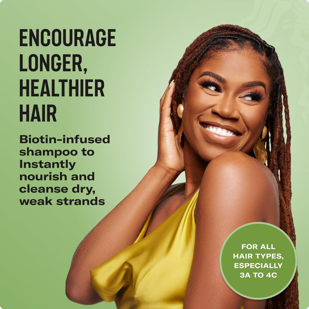 Creamy Rosemary Mint Shampoo lather ready to cleanse textured hair