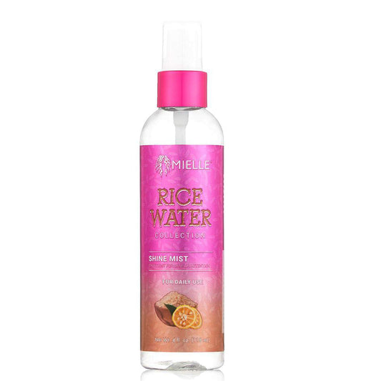 Mielle Rice Water Clay Masque application showing purifying treatment and scalp refresh