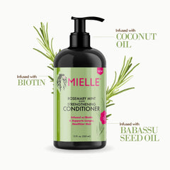Mielle Rosemary Mint Bundle packaging featuring two-piece hair care set