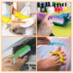 Mifoci portable neon collection nail brush for quick touch-ups anywhere