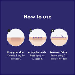 Dermatologist-tested Mighty Patch shown on skin