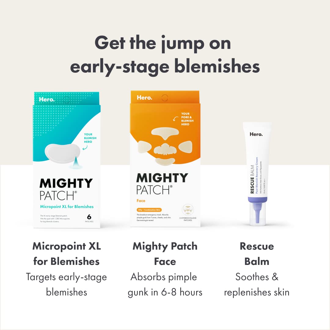 Mighty Patch Micropoint Large sealed sheet with six patches