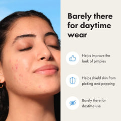 Mighty Patch Mini hydrocolloid technology patch helps absorb gunk from blemishes