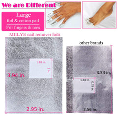 MIILYE dip powder removal wrap for at-home or salon use