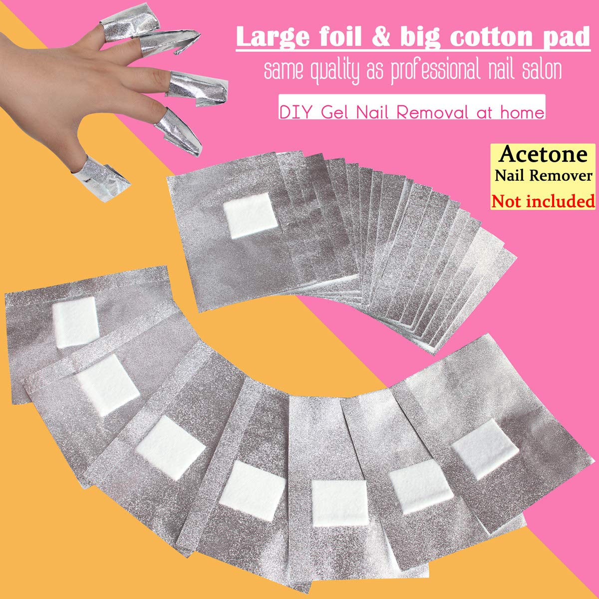 MIILYE lint-free pad protects skin during removal