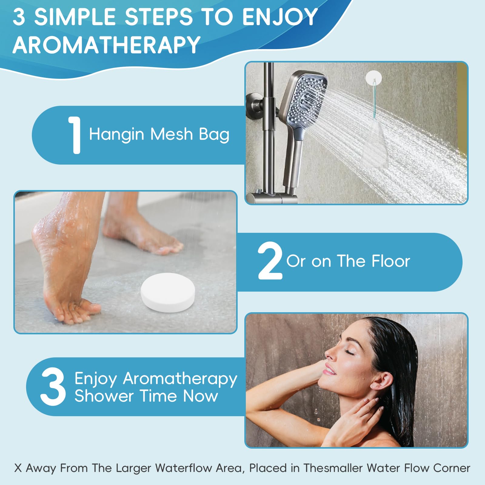 MIJOYDUO spa like shower ritual with eucalyptus mint aroma