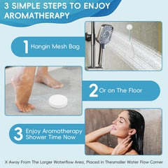 MIJOYDUO spa like shower ritual with eucalyptus mint aroma