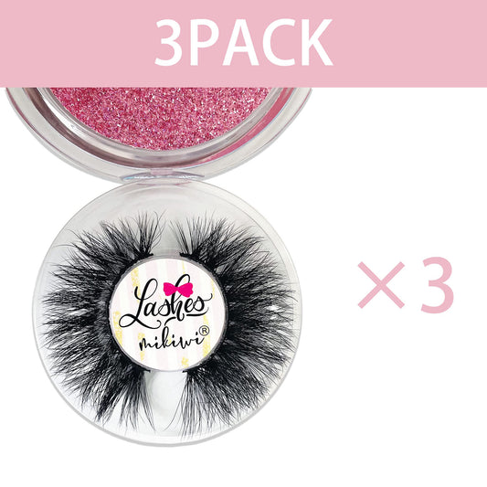 Mikiwi 3D handmade mink lashes for luxury cruelty-free daily wear