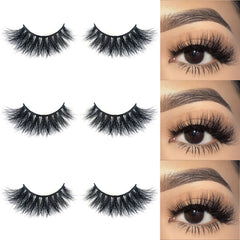 Mikiwi cruelty-free mink lashes perfect for elegant night looks