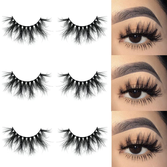 Mikiwi Mink Lashes 5D full-strip 20-22mm for dramatic, long-wearing eyes.