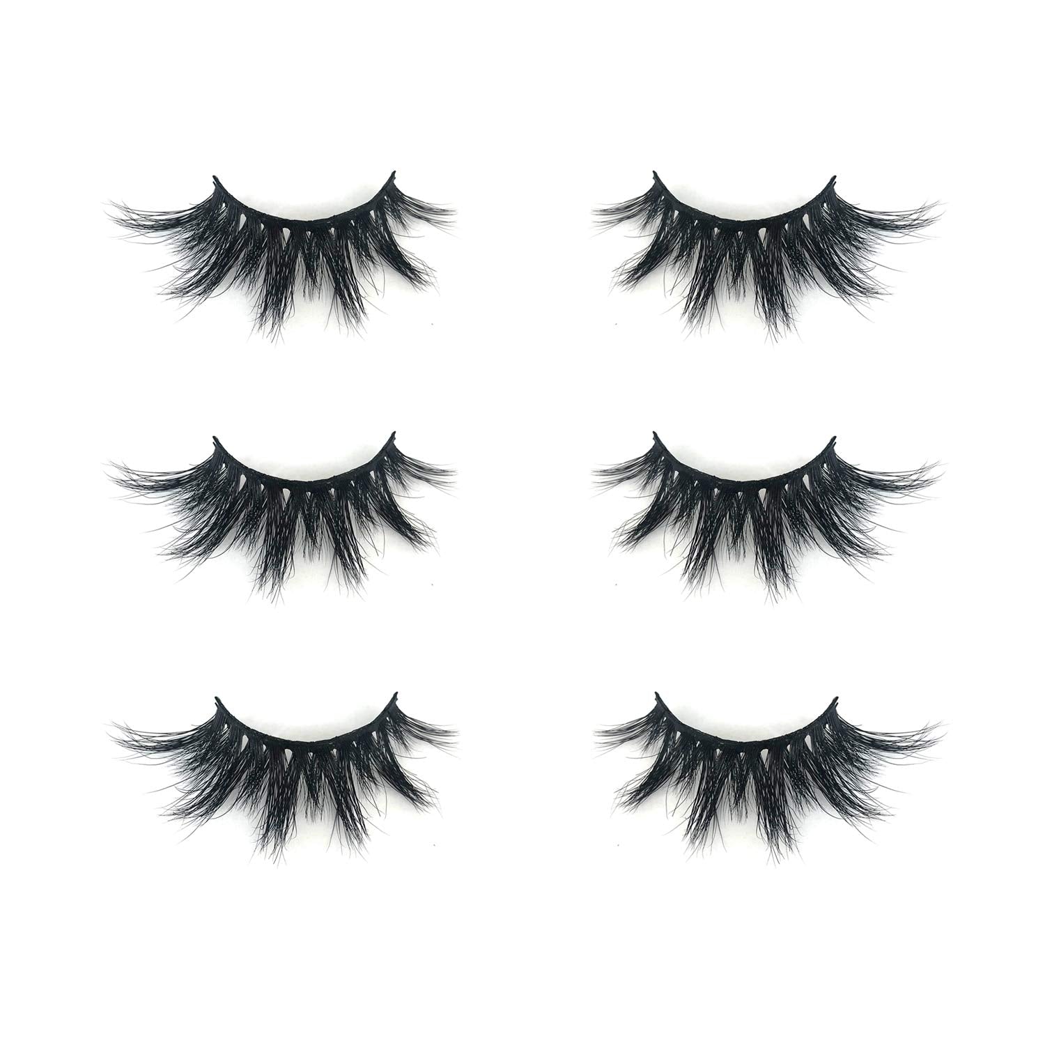 Mikiwi D384-3 20mm lashes for dramatic lash look.