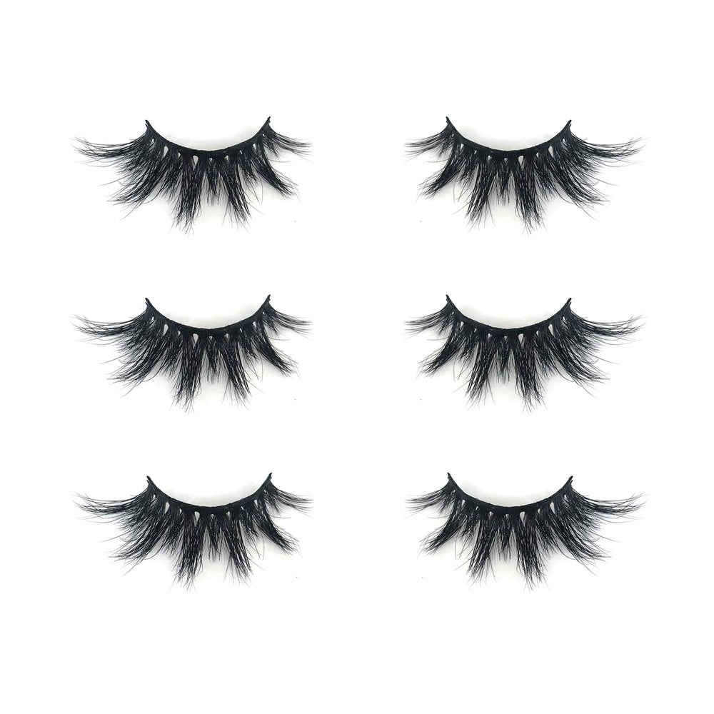 Mikiwi D384-3 20mm lashes for dramatic lash look.