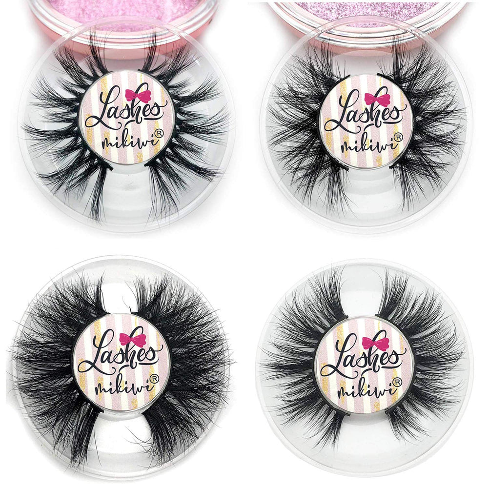 Mikiwi reusable mink lashes up to 20-30 wears with care