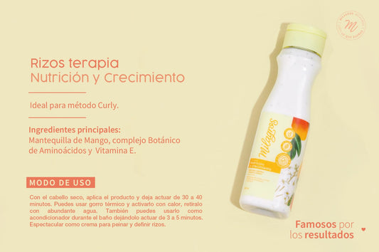 Milagros Nutrition Growth Serum dispensing action for stronger hair.
