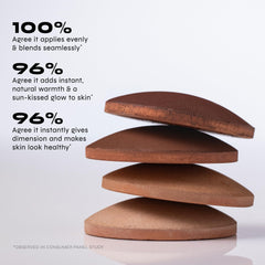 Milani Baked Bronzer is made in Italy with vegan, cruelty-free standards.