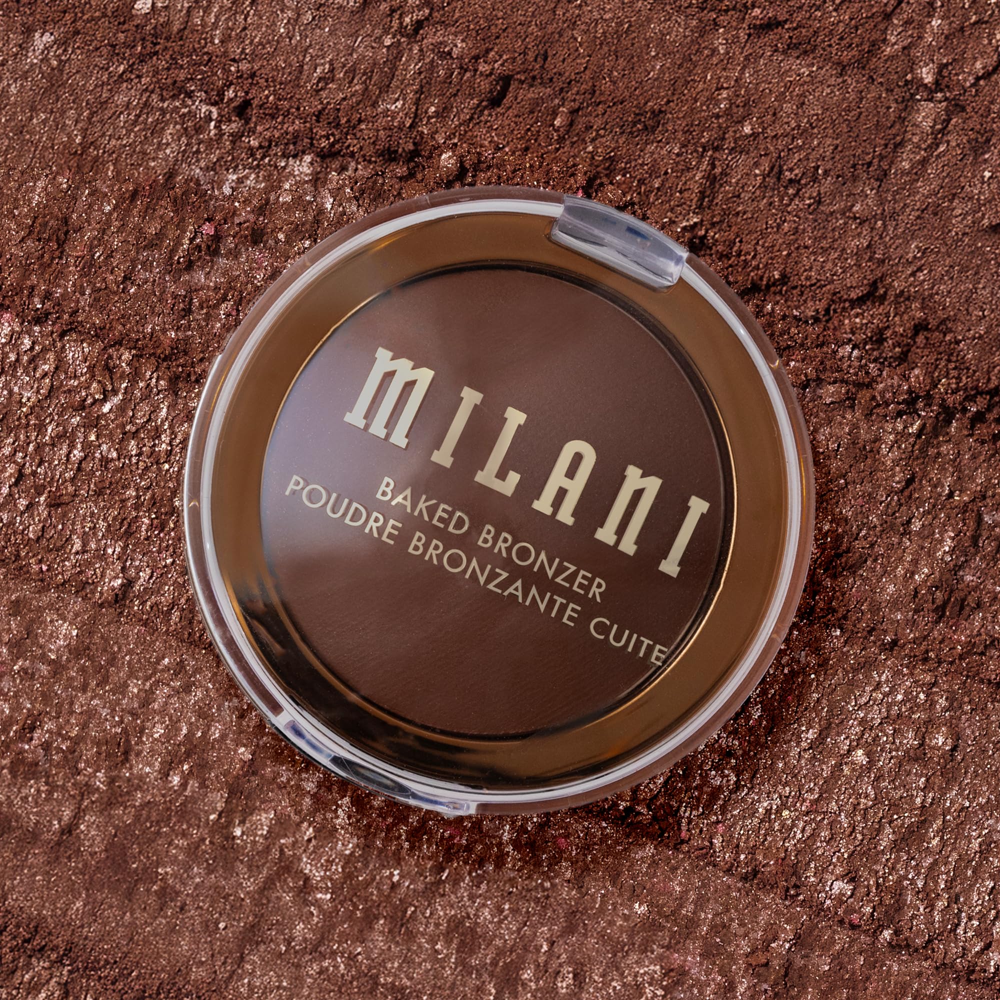 Milani Baked Bronzer offers 12-hour warmth without heavy feel.