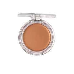 Milani Cheek Kiss Cream Bronzer texture closeup showing creamy swirl