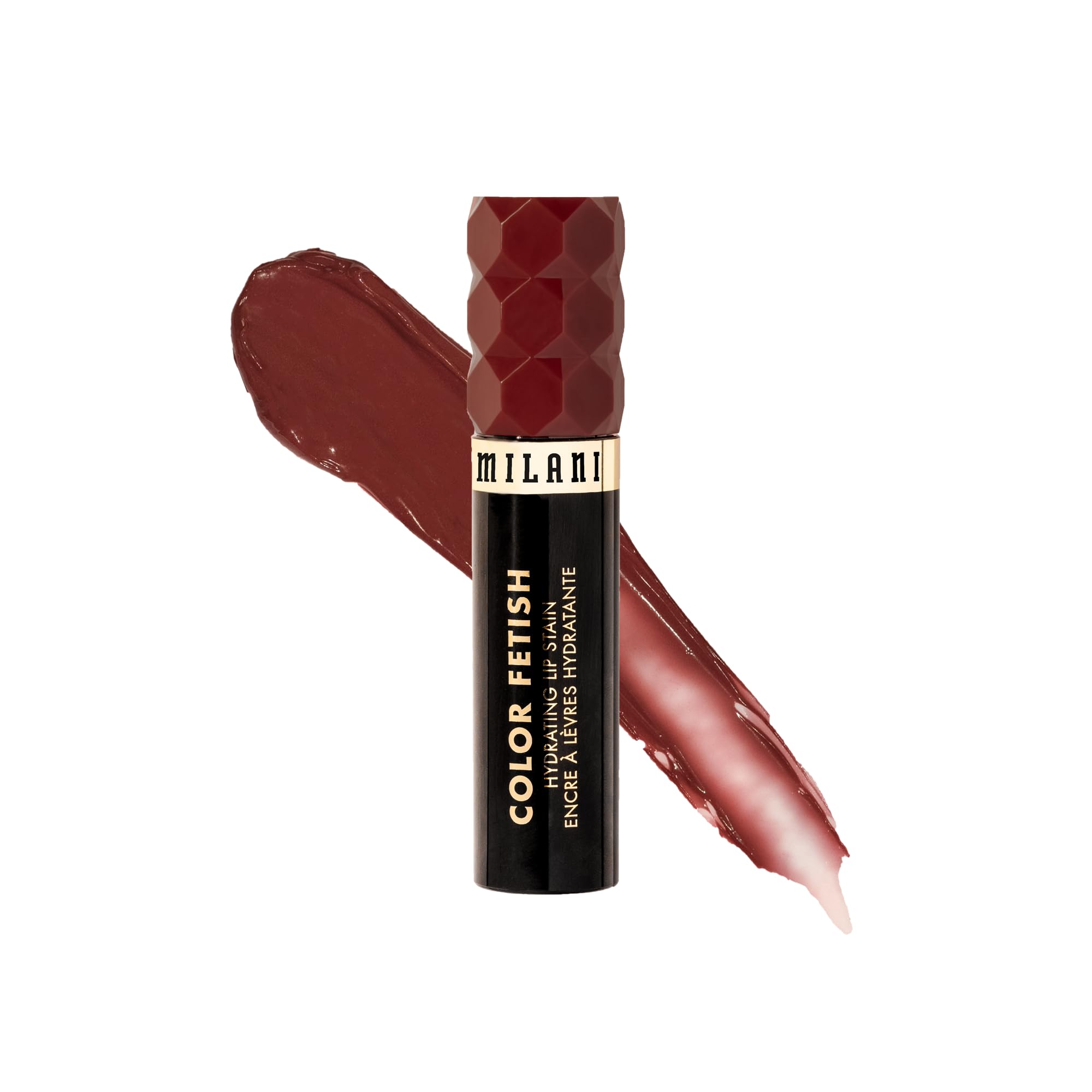Milani Color Fetish Lip Stain 110 Mauve Mentality close-up showing hydrated shade