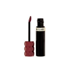 Layered Milani Mauve Mentality lip stain for deeper color