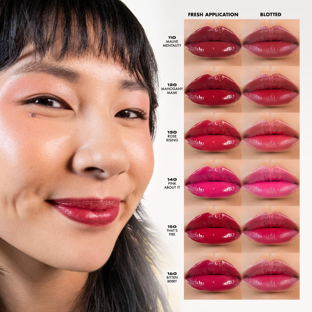 Milani Color Fetish Lip Stain Rose Rising precise applicator for sharp color.