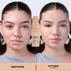 Twenty-five inclusive shades offered by Milani Conceal and Perfect for diverse undertones.