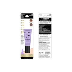 Milani Eyeshadow Primer application moment, lightweight layer preps lids for vibrant shadows.