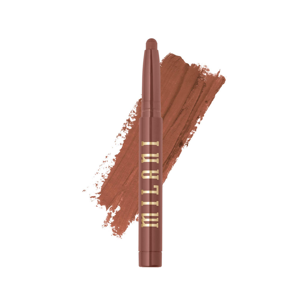 Milani Ludicrous Lip Crayon So Obsessed swatch with creamy long lasting color