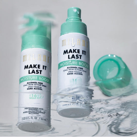 Milani Make It Last Moisture Boost ultra-fine mist dispersion for even weightless wear