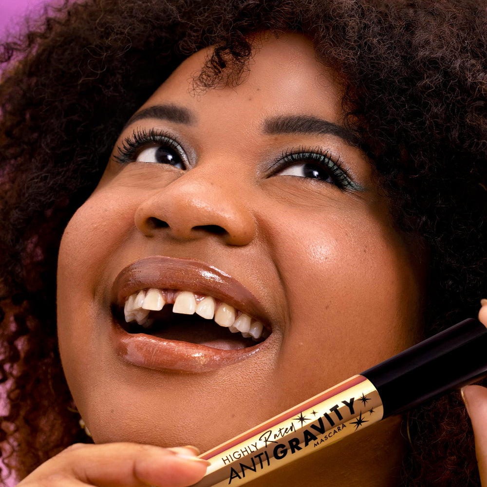 Milani mascara defines lashes from root to tip for definition.