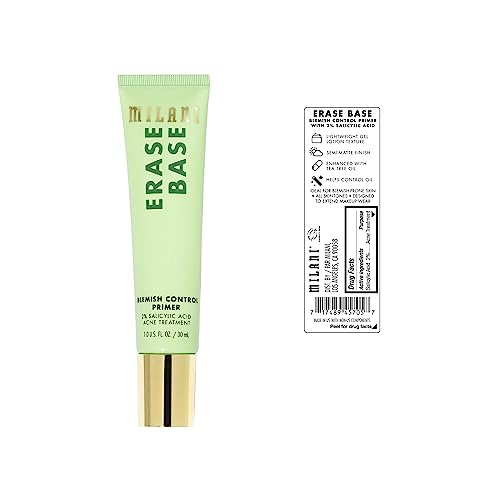 Milani No Pore Zone Mattifying Primer showing oil control for long-lasting wear