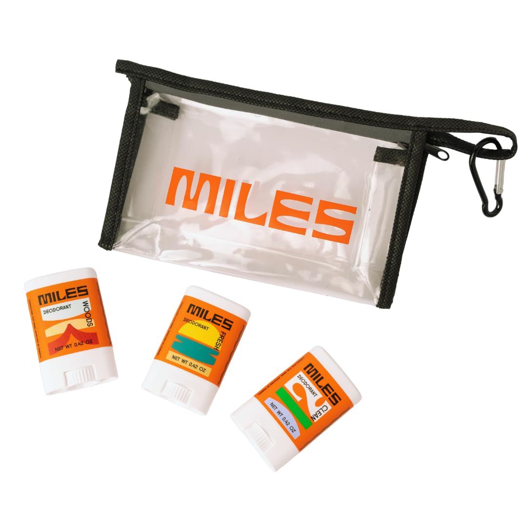 Miles Kids Deodorant for Boys application close-up, gentle glide for active days