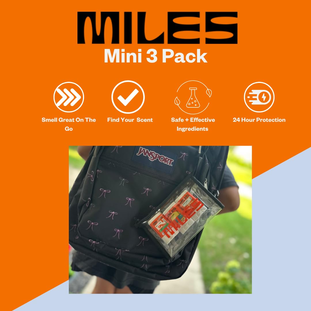 Miles Natural Ingredients label close-up highlighting aluminum-free formula