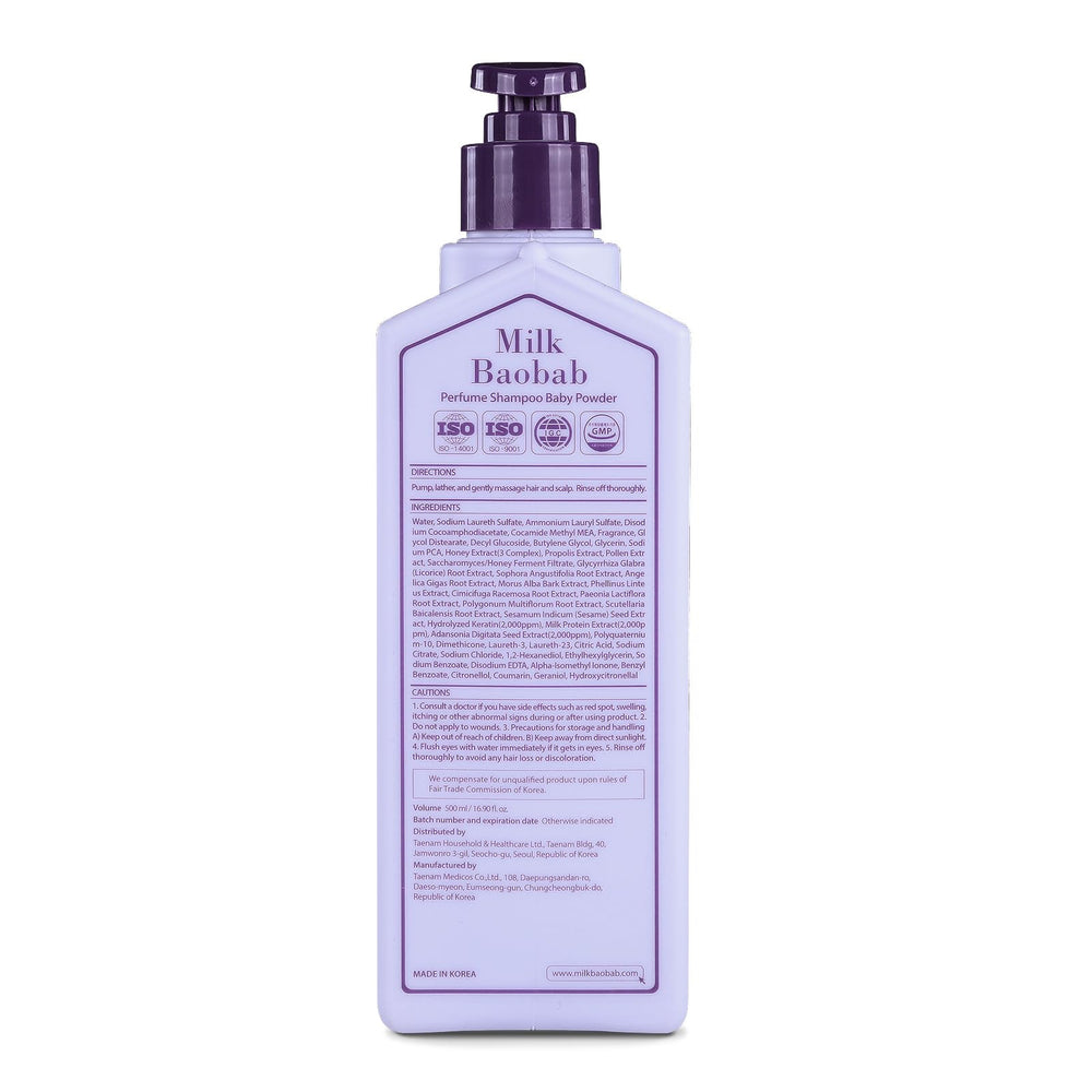 Milk Baobab hair texture close-up highlights smoothness and manageability.