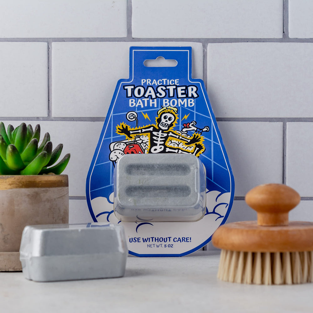 MilkToast Toaster Bath Bomb gift box ready for gifting.