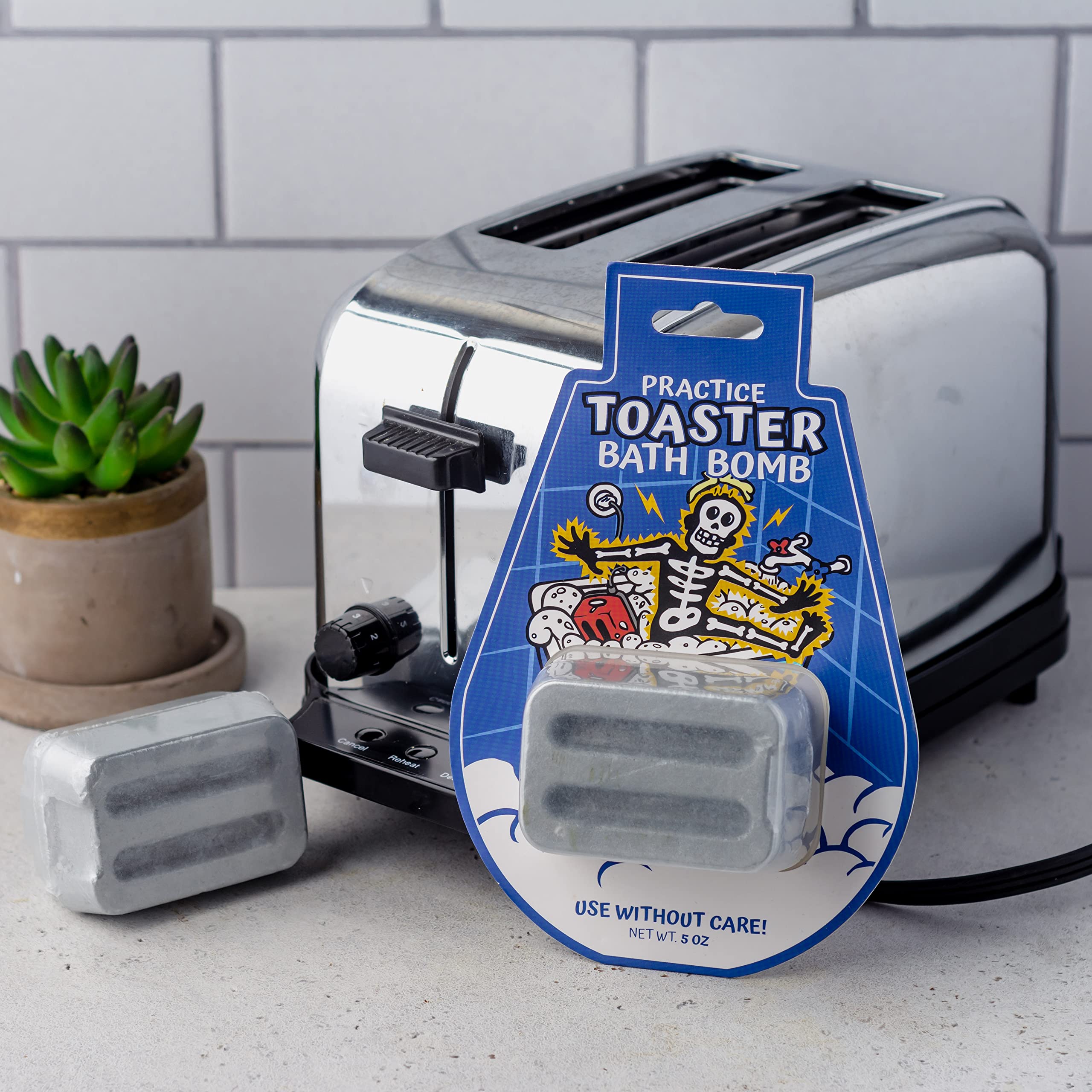 MilkToast Toaster Bath Bomb stocking stuffer idea image.