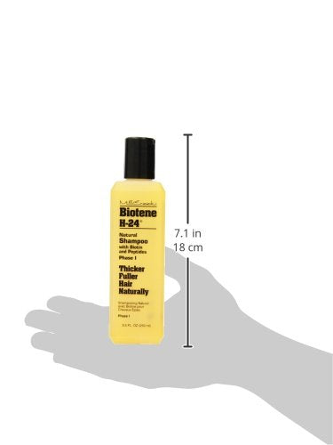 Mill Creek Biotene H-24 Shampoo rich lather for fuller hair.