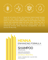 Mill Creek Henna 14 oz bundle packaging on display.