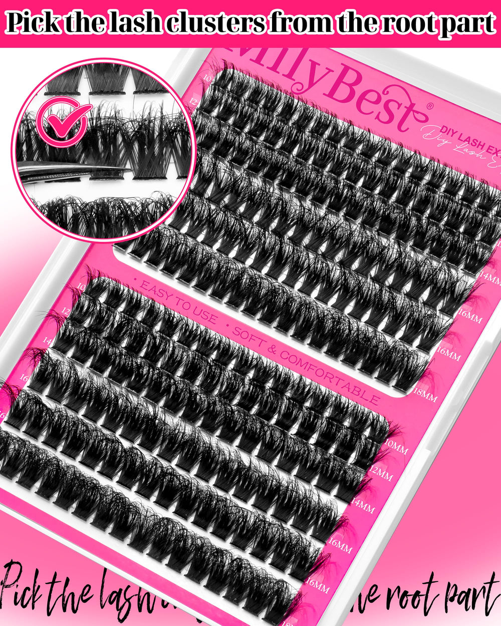 MilyBest 100D volume clusters for more drama
