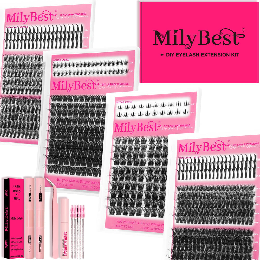 MilyBest at-home salon setup saves time and delivers salon-worthy results.
