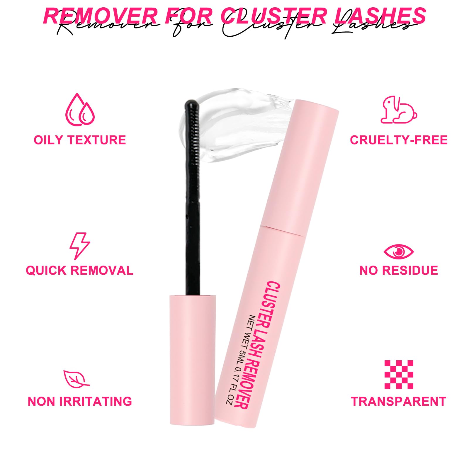 MilyBest four styles D-curl clusters blend with natural lashes.