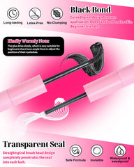 MilyBest lash and eyebrow brushes help tidy lashes during styling.