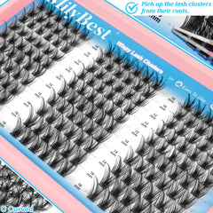 MilyBest precision lash tweezers for easy placement