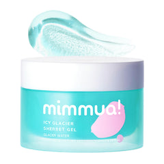 mimmua Ice Sorbet moisturizer bottle delivering cooling hydration for sensitive skin.