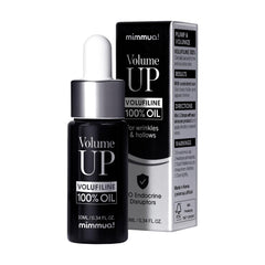 Mimmua Volume UP oil bottle shows pure 100% Volufiline for DIY skincare.