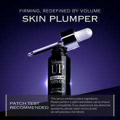 Pouring Volume UP oil to mix with your routine for customization.